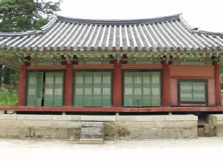 조선 최초의 사액서원 소수서원 내 강학당